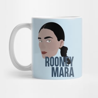 Rooney Mara Head Mug